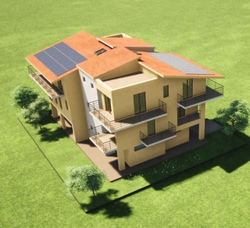 Gallico Villa Di Nuova Costruzione