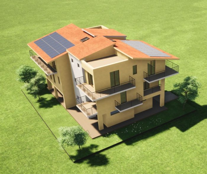 Gallico Villa Di Nuova Costruzione